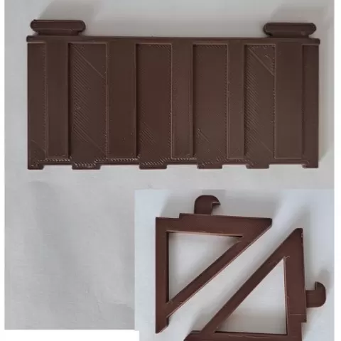 Small Roof from the porch for the vintage Playmobil houses