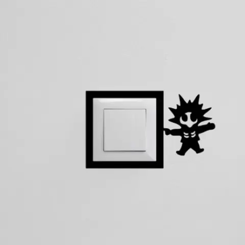 Switch Frame Decor