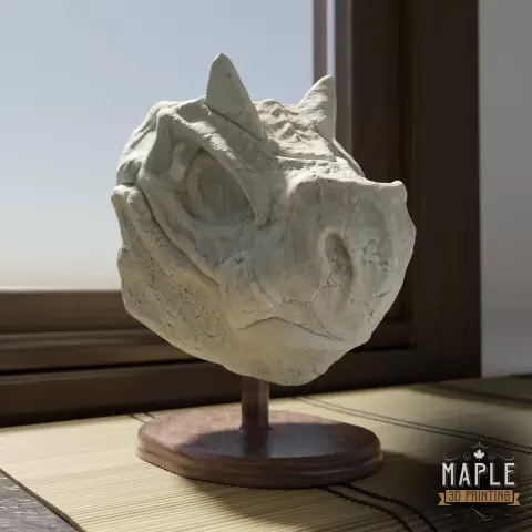 Tyrunt Skull - Solid & Hollow