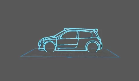 Renault - Clio 4 RS Wall Art