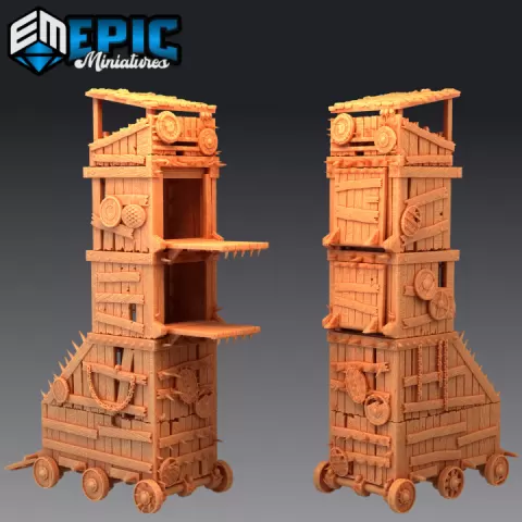 Siege Tower / War Engine / Orc Warfare Machine by Epic-Miniatures