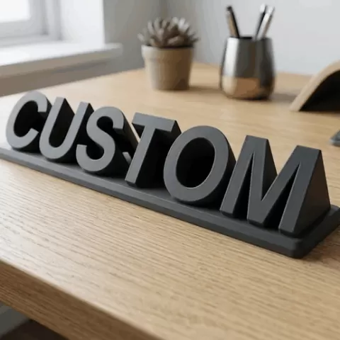 Custom Name Plate