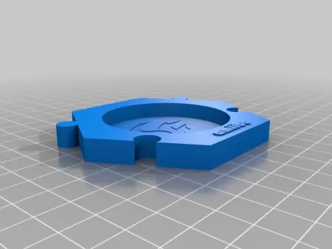 Amiibo Figure Stands with Logos