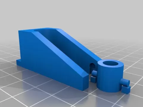 Filament Guide for External Spool Holder for Flashforge Creator Pro / PowerSpec 3D Pro