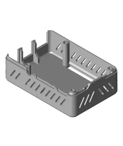 simple raspberry pi 4b case top