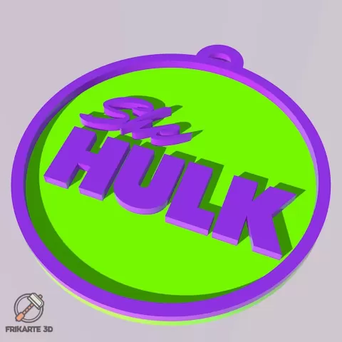 She Hulk Keychain
