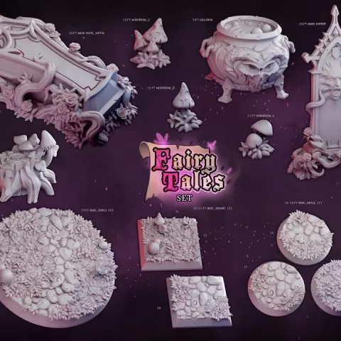 Fairy Tales Props by DrunkenDwarf
