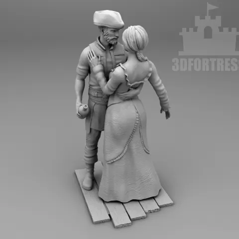 Dancing Pirate with Hostage by ZBB EditionS