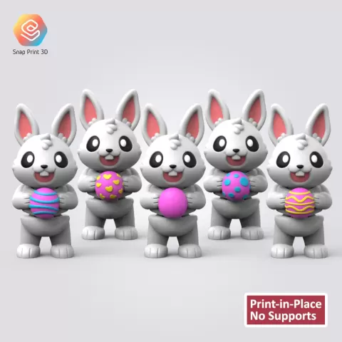 Easter Day Flexi Rabbit