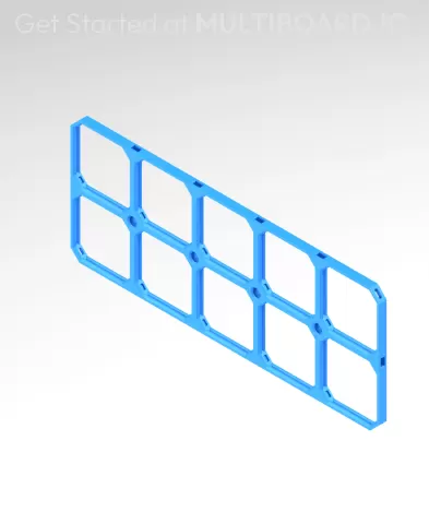 10x4 MU (5x2 LU) - MultiBoard Square Plate