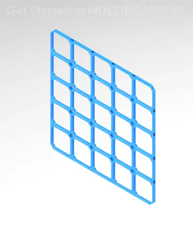 10x10 MU (5x5 LU) - MultiBoard Square Plate