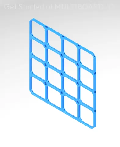 8x8 MU (4x4 LU) - MultiBoard Square Plate
