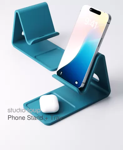 Phone Stand + Tray