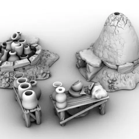 Ceramics Work Site by GameScape3D