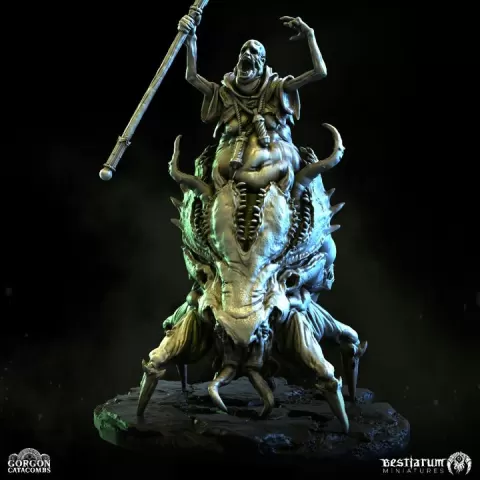 Infested Cleric | Church of the Acarid | Parasites by Bestiarum Miniatures