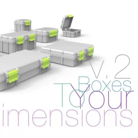 3D Boxes to Your Dimensions v.2 - pskerprints