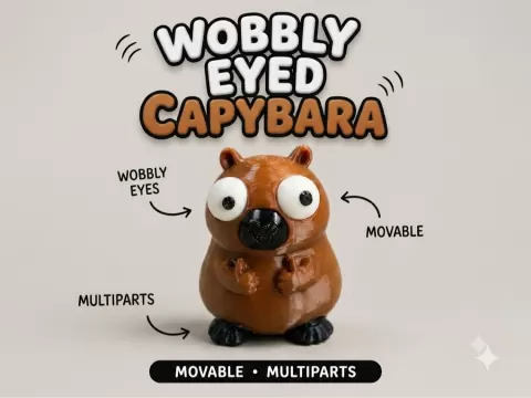 Wobbly Eyed Capybara