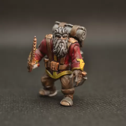 Free Private Dwarf Soldier by Editablegames