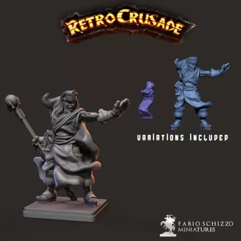 Retrocrusade Wizard by Fabio Rizzo