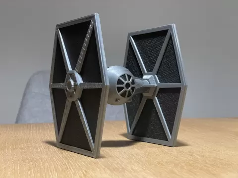 TIE Fighter – Support-Free, Easy Assembly
