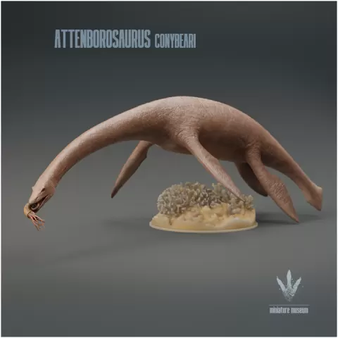 Attenborosaurus conybeari : Special Release to celebrate the Centenary Birthday of Sir David Attenborough by Miniature Museum