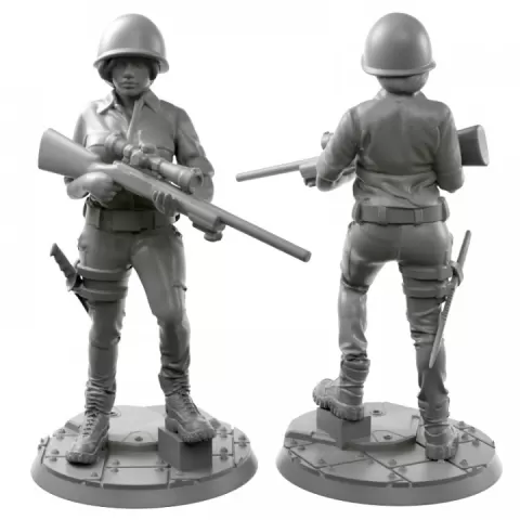 027 Girl by Sergeant Hammer