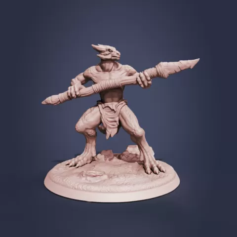 Kobold-spear by clynche art