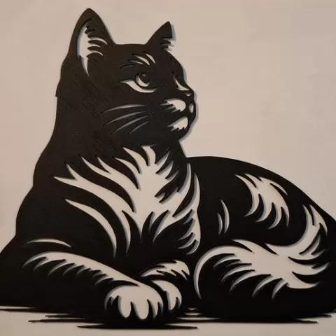 Cat wall decor