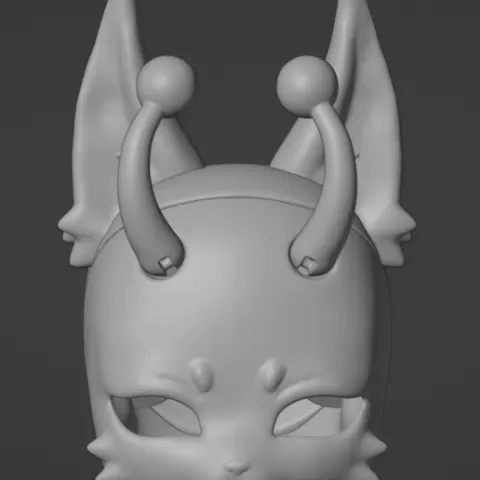 Alien Cat BJD Head [Kabbit Remix]