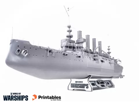USS St. Louis - official 3D printable model from WoWS