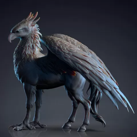 Noble Hippogriff – Guardian of the High Peaks by BreathTime Agency