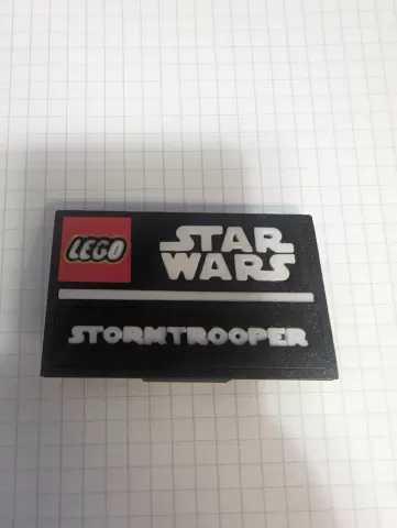 Stormtrooper Complete Nameplate Assembly