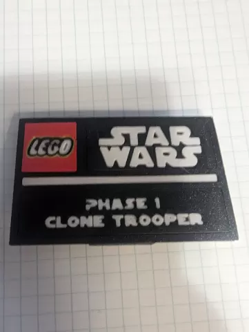 Phase 1 Clone Trooper Complete Nameplate Assembly