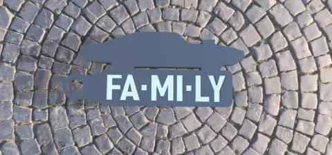 "Family" Key Holder