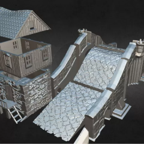 Bridgehouse by 3D-Printfiles