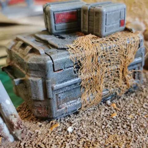 Cargo Container by Neil Wooding