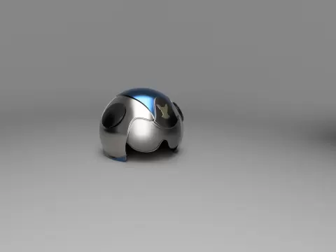 Shack3D Aviator Helmet - Shack3D print