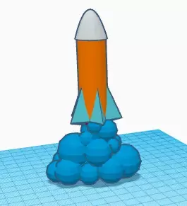 Rocket Ship - GhostedCheese