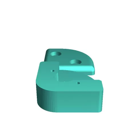 Peg board clip