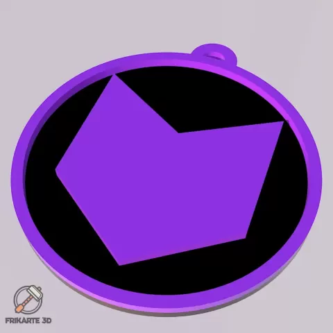 Hawkeye Keychain