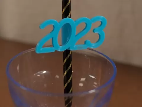 Drinking Straw Clip 2023
