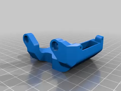 E3D ToolChanger Hemera Fan Shroud Tilted (Fail)