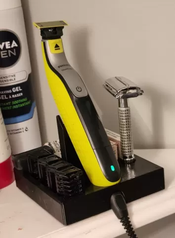 Shaving accessories stand for philips oneblade