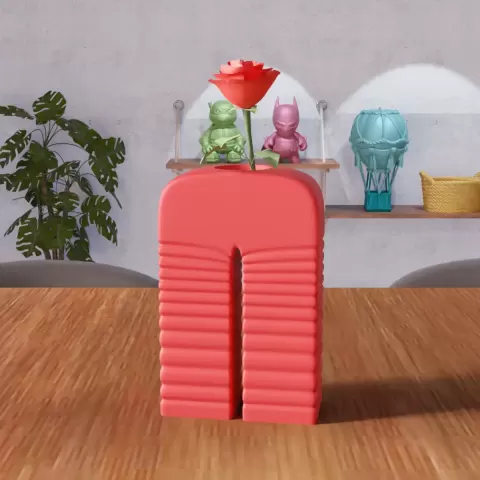 Arch Ribbed Vase
