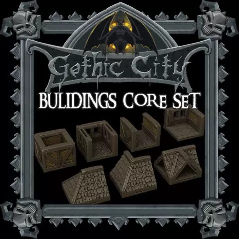 Gothic City: Buildings Core Set by RocketPigGames
