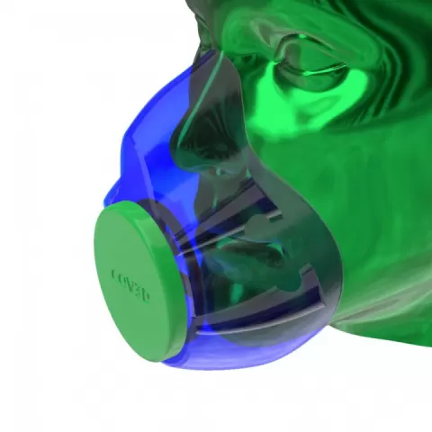 (New) COVR3D V2.08 - FDM 3D print optimised mask in 15 sizes (also for children) by Tino Jacobi