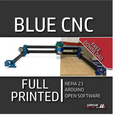 Blue CNC by Adrian