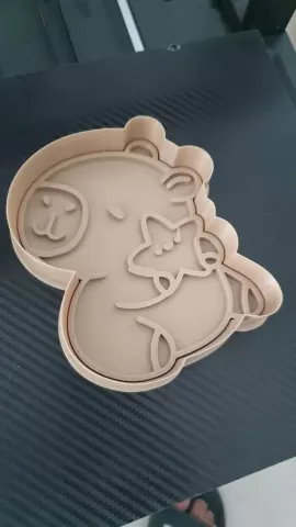 Capybara Cookie Cutter + Stamp