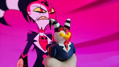 Blitzo Duck - Helluva Boss Rubber Ducky