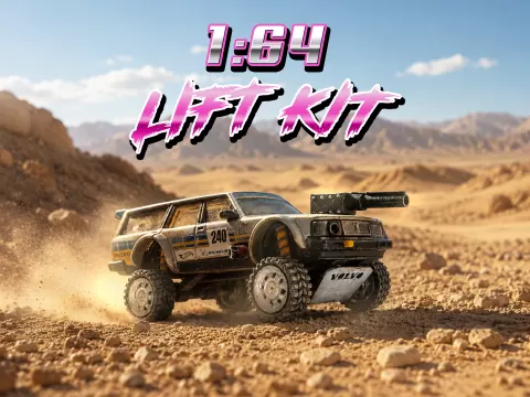 1:64 diecast lift kit